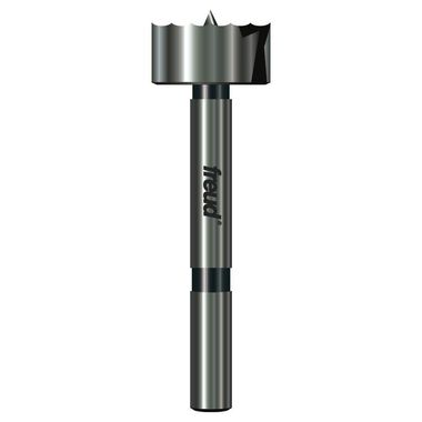Freud Precision Shear Serrated Edge Forstner Drill Bit 1-1/8 In. x 3/8 In. Shank, large image number 0