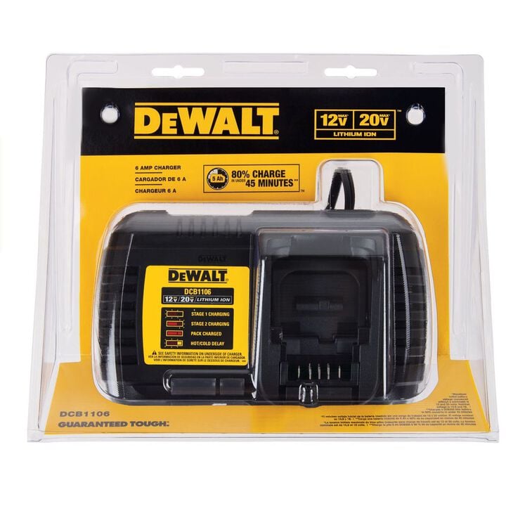 DEWALT 12V/20V Max 6A Charger, large image number 4