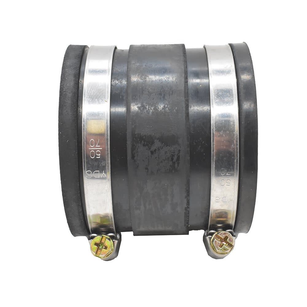 Big Horn 2-1/2 Inch Rubber Connecting Tube with Stainless Steel Hose Clamp, large image number 4