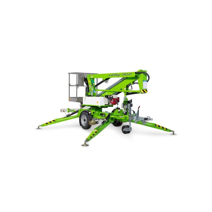 Niftylift TM34TG 34 Ft. Gas Powered Trailer Mounted Towable Cherry Picker, large image number 2