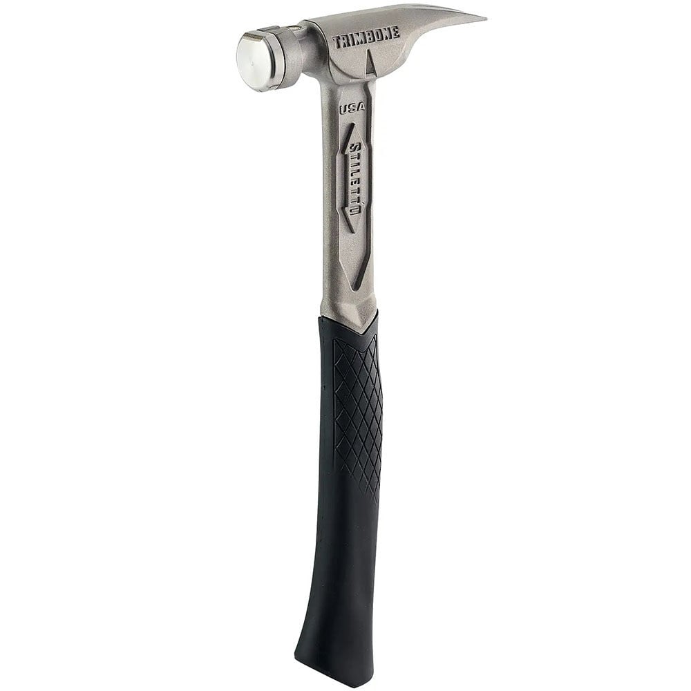 Stiletto TRIMBONE 10oz Titanium Finish Hammer TRMB - Acme Tools
