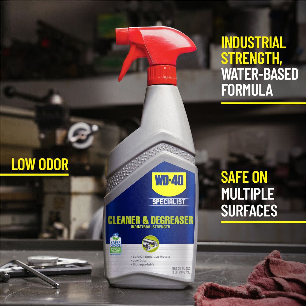 WD40 Specialist Cleaner and Degreaser 32 oz [Non-Aerosol Trigger], large image number 4
