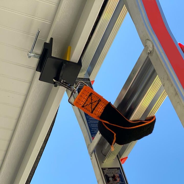 Tie Down Ladder Stability Anchor System with Straps, large image number 3