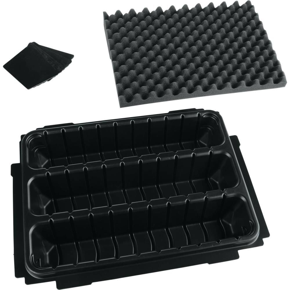 Makita MAKPAC Interlocking Case 3 Row Insert Tray, large image number 1