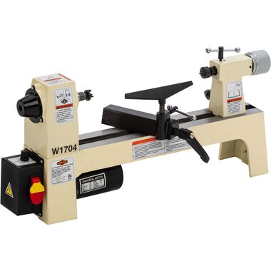 Shop Fox 8in x 13in Benchtop Wood Lathe 110V 1/3HP 1 Phase, large image number 1