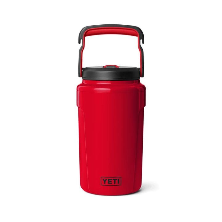YETI Silo Half Gallon Jug with Magslider Straw Cap Rescue Red