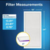 3M Filtrete 14 x 24 x 1-Inch 1500 MPR MERV 12 Allergen Defense Furnace Air Filter, small image number 2