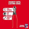 Milwaukee 8inch Diagonal Dipped Grip Cutting Pliers (USA), small image number 2