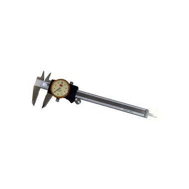 Chicago Brand 6 Inch Stainless Steel Extra Smooth Dial Caliper