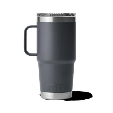 Yeti Rambler 20oz Travel Mug with Stronghold Lid Charcoal, large image number 1