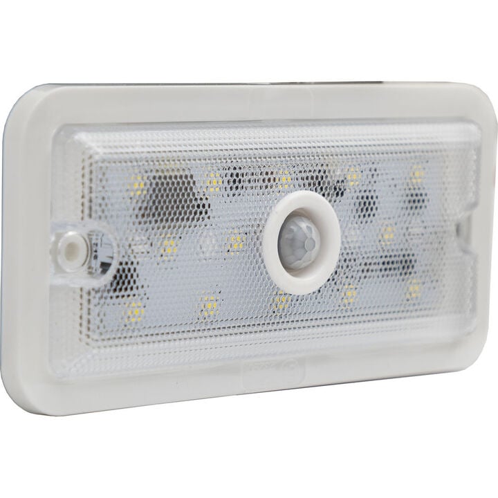Buyers Products Company 5.8 Inch Rectangular LED Interior Dome Light with Motion Sensor, large image number 0