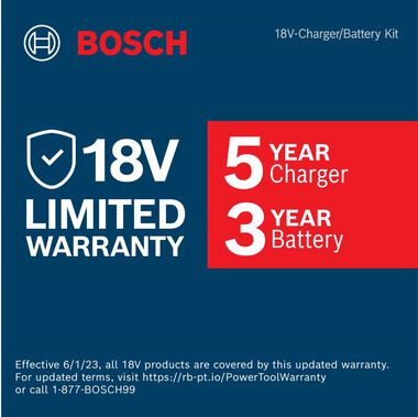 Bosch 18V CORE18V Starter Kit with (2) CORE18V 8.0 Ah Performance Batteries, large image number 12