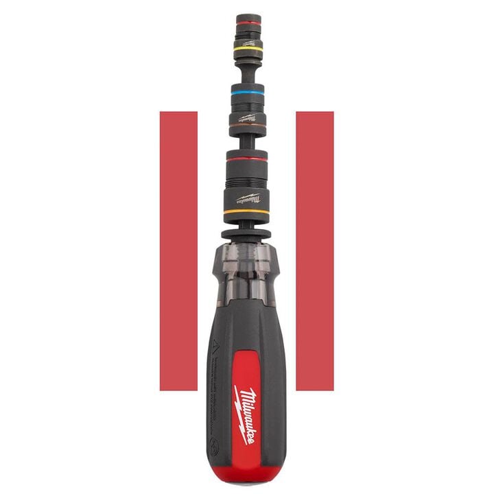 Milwaukee Multi-Nut Driver W/ SHOCKWAVE Impact Duty Magnetic Nut Drivers