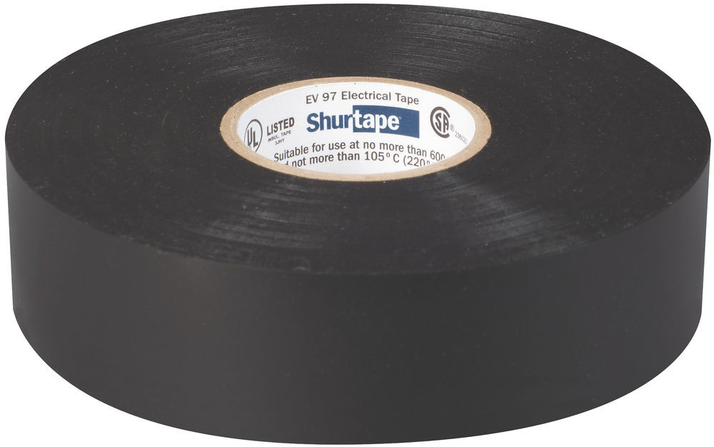 Shurtape EV 97 Electrical Tape Black 3/4in x 66', large image number 2