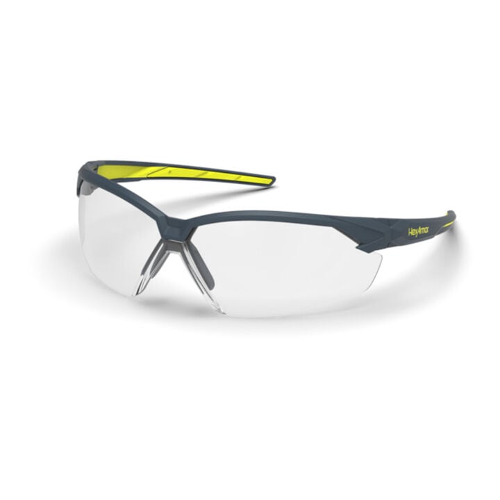 Hexarmor NX1 TruShield Lens Wraparound Poly Anti-Fog Safety Glasses, Clear