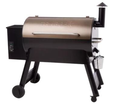 Traeger PRO 34 Bronze Wood Pellet Grill with Digital Controller