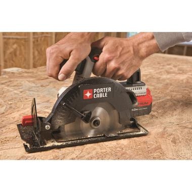 Porter Cable 20-volt 6-1/2-in Cordless Circular Saw (Bare Tool), large image number 6