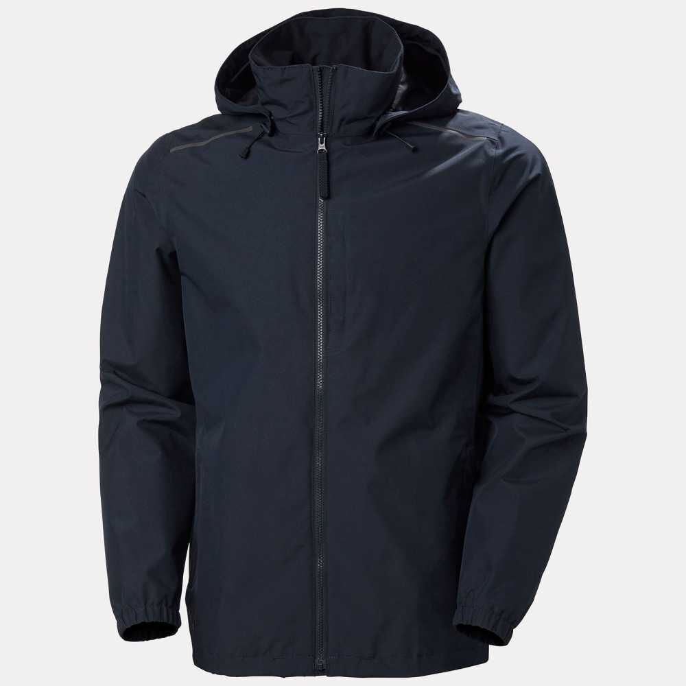 Мужская куртка Helly Hansen Manchester 20 Shell 100 полиэстер Темно-синий 4X 30190₽