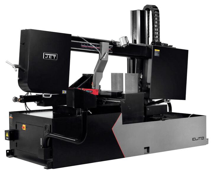 JET Bandsaw Semi Automatic Dual Mitering EVS 18 x 31in 3 Phase 230V, large image number 4