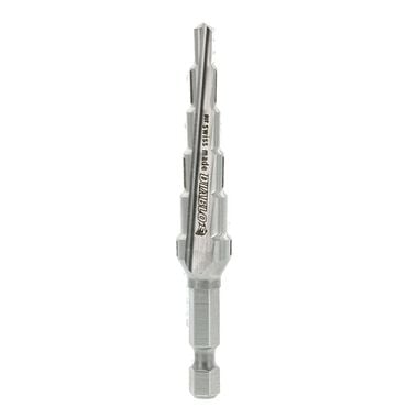 Diablo Tools 1/4in - 1/2in Impact Step Drill Bit (6 Steps)