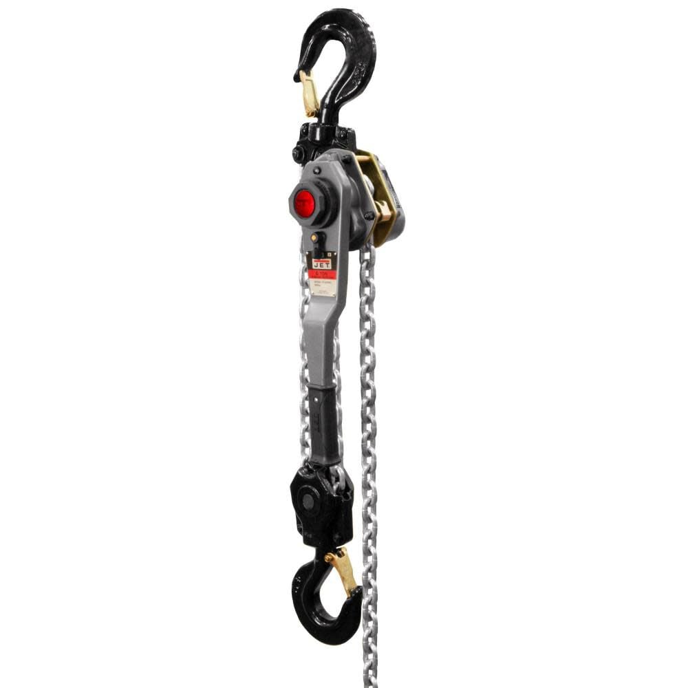 JET JLH-600WO-10 6 Ton Lever Hoist 10 Ft. Lift with Overload Protection - JT9-376601