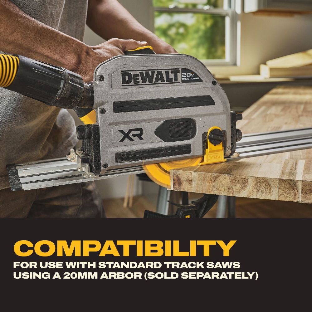 DEWALT 6-1/2 Inch 52T Laminate and Melamine Track Saw Blade, large image number 6