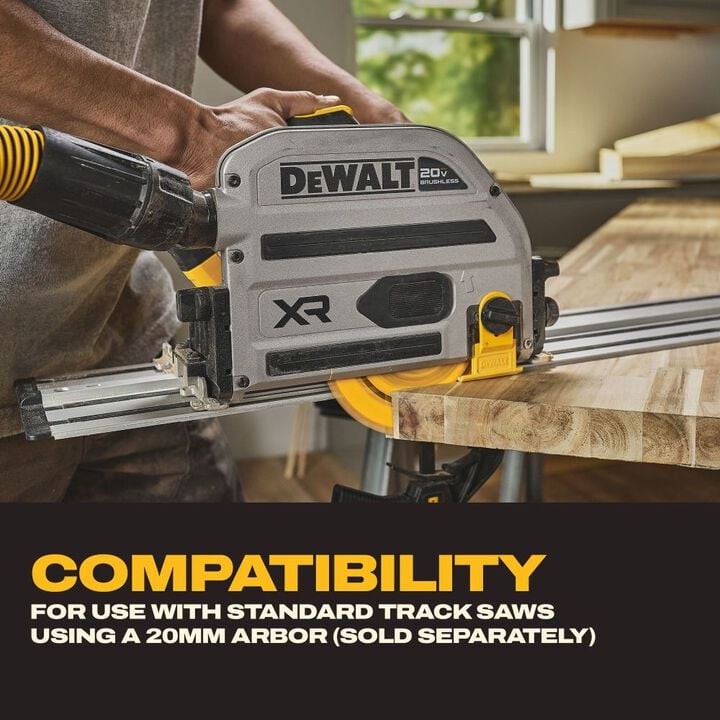 DEWALT 6-1/2 Inch 52T Laminate and Melamine Track Saw Blade, large image number 5