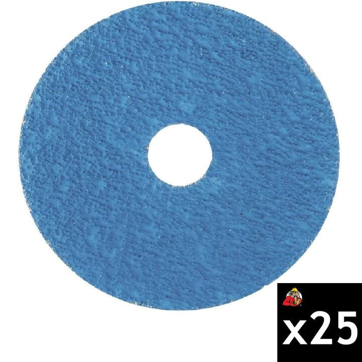 Pferd 4-1/2 Inch 36 Grit VICTOGRAIN-COOL Fiber Disc Bundle, 25 Pieces, large image number 0