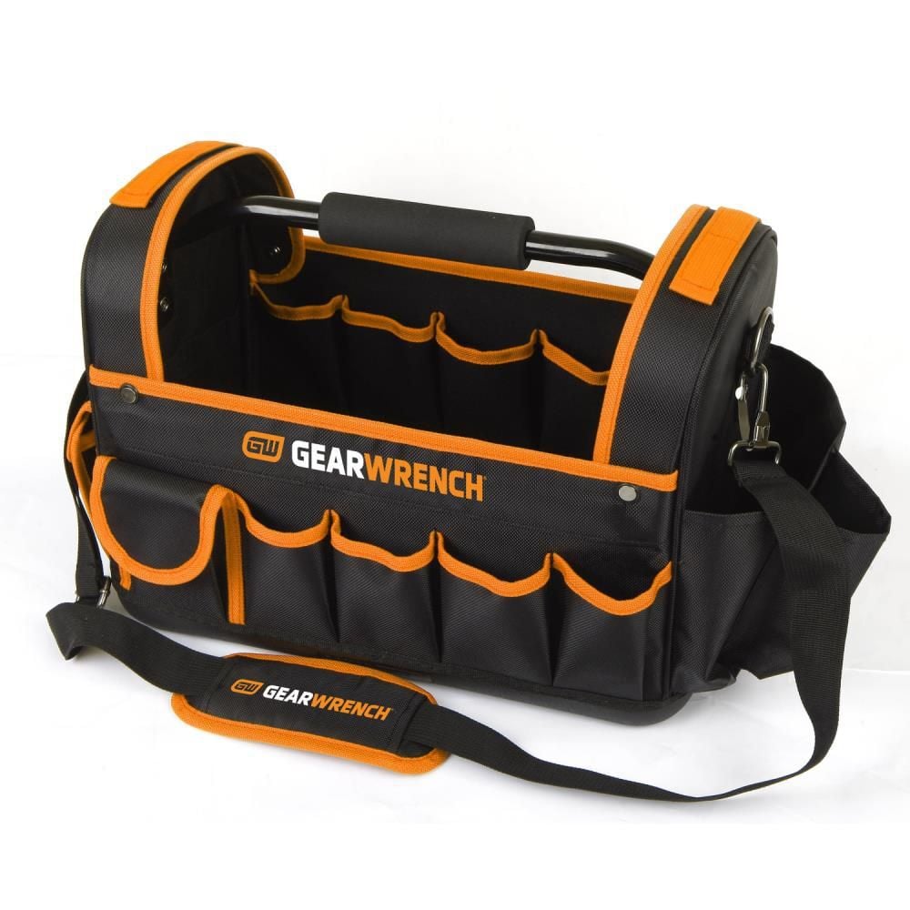 GEARWRENCH 16In Metal Handled Tool Tote, large image number 1