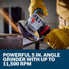 Bosch 5 Inch Angle Grinder with Slide Switch, small image number 5