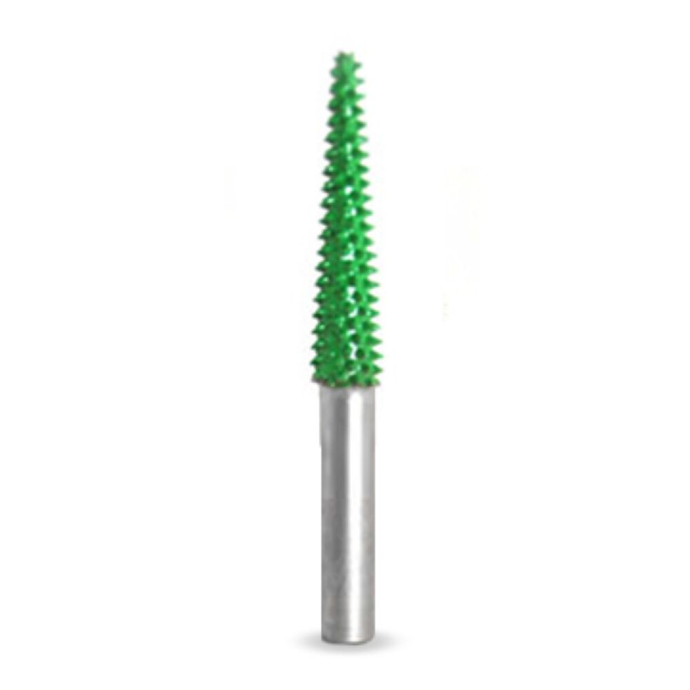 Saburrtooth 1/4in Shank Taper 1/4in Coarse Grit, large image number 1