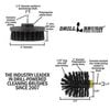 Drill Brush Grill & Heavy Duty Cleaning Kit Ultra Stiff Nylon Bristles 2pc, small image number 4