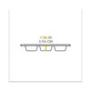 Lodge Cast Iron 7 x 13 Inch L 6 Slot Black Seasoned Cast Iron Muffin Pan, small image number 5