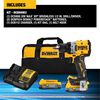 DEWALT 20V MAX XR Brushless Cordless 1/2 in. Drill/Driver Kit, small image number 3