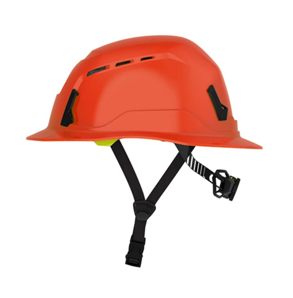 SECURIS Type II Class C Construction Grade Full-Brim Hard Hat with MIPS Dark Orange, large image number 1