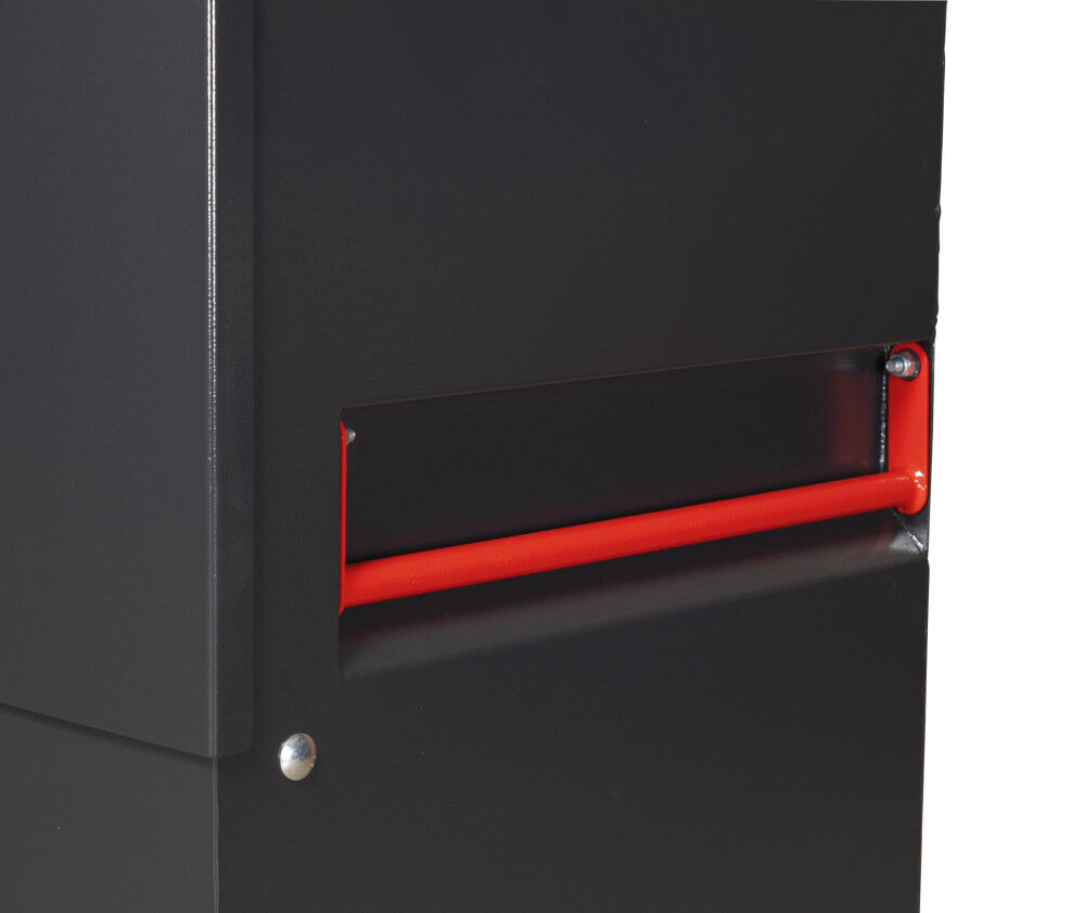 Armorgard SiteBoss Piano Box, 45.3 x 29.9 x 50in, Black, large image number 5