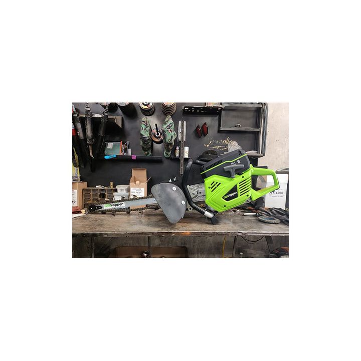Georipper 20 Inch 74cc Gas Handheld Trencher with EZ Kart, large image number 3