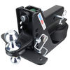 Shocker Hitch 14K 2 1/2 Inch Max Black Air Receiver Hitch & Chrome Combo Sway Bar Tab Ball Mount 2 Inch & 2 5/16 Inch Hitch Balls, small image number 2