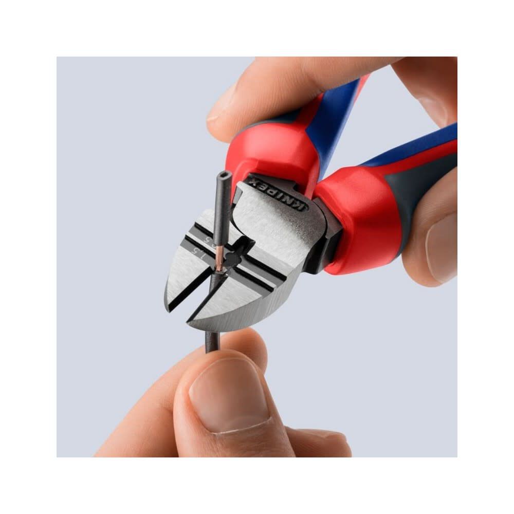 Knipex 6-1/4 Inch Vanadium Steel Diagonal Cutting Plier with Stripper, large image number 5