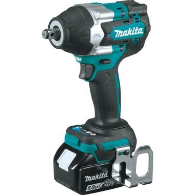 Makita 18V LXT 1/2in Sq Drive Impact Wrench Kit with Friction Ring Anvil, large image number 2