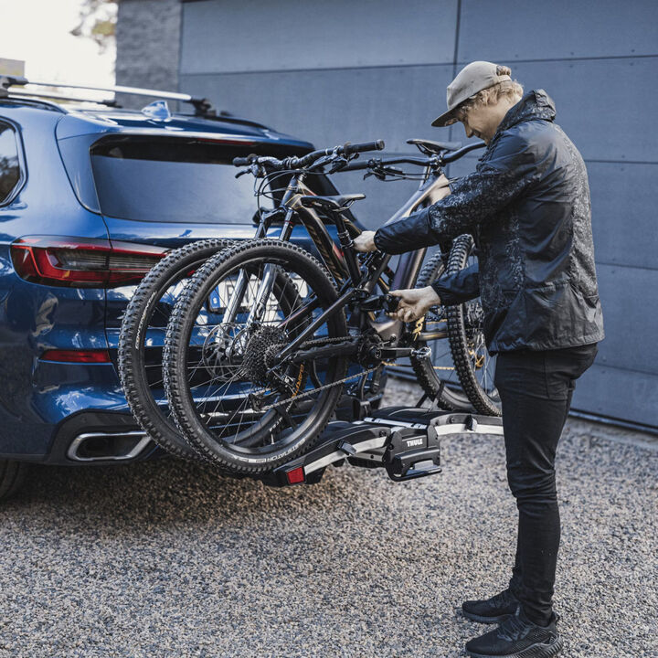 Thule EasyFold XT 2 Bike Hitch Bike Rack Black, large image number 5