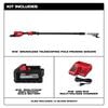 Milwaukee M18 Brushless Telescoping Pole Pruning Shears Kit, small image number 2