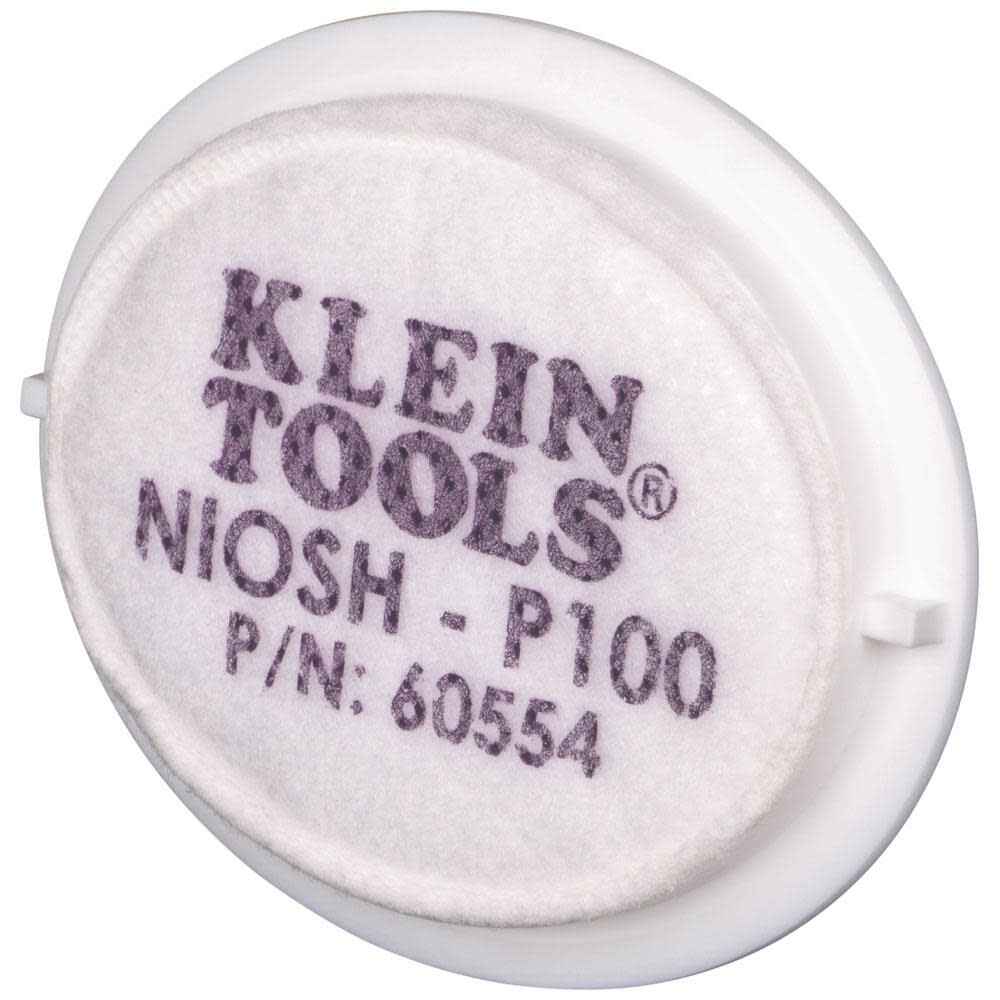 Klein Tools Respirator Replacement P100 Filters, large image number 7