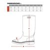 Protective Industrial Products PIP Boss Footwear 16" Black PVC Steel Toe Boot, small image number 4