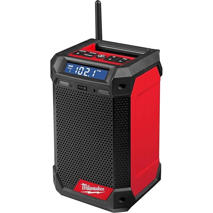 Milwaukee M12 Compact Inflator Kit, M12 Radio + Charger Bundle, large image number 10