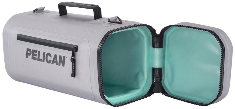 Pelican Light Gray Dayventure Sling Cooler & 1Lb Blue Ice Bundle, large image number 5