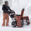 Honda 7HP 24In Two Stage Wheel Drive Snow Blower - Electric Start, small