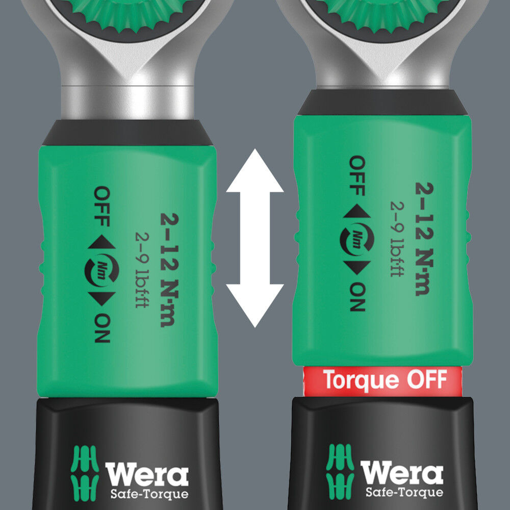 Wera Tools 10pc 2-12 Nm Safe-Torque A 1 Imperial Set 1, large image number 5