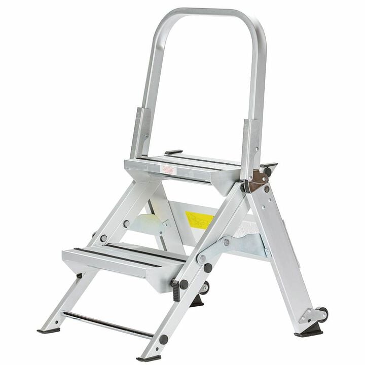 Xtend and Climb 2 Step Aluminum 300-Lb Type IA Step Ladder