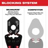 Milwaukee 1/4 Inch - 7/8 Inch Streamline ACR Pivoting Press Ring Kit for M12 FORCE LOGIC Press Tool, small image number 5